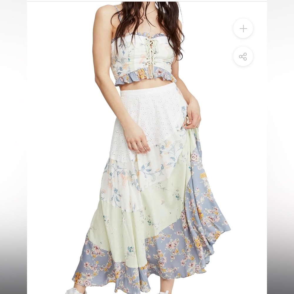 In the Flowers Two Piece Set - Floral